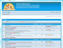 Tablet Screenshot of hammiehamsterforum.nl
